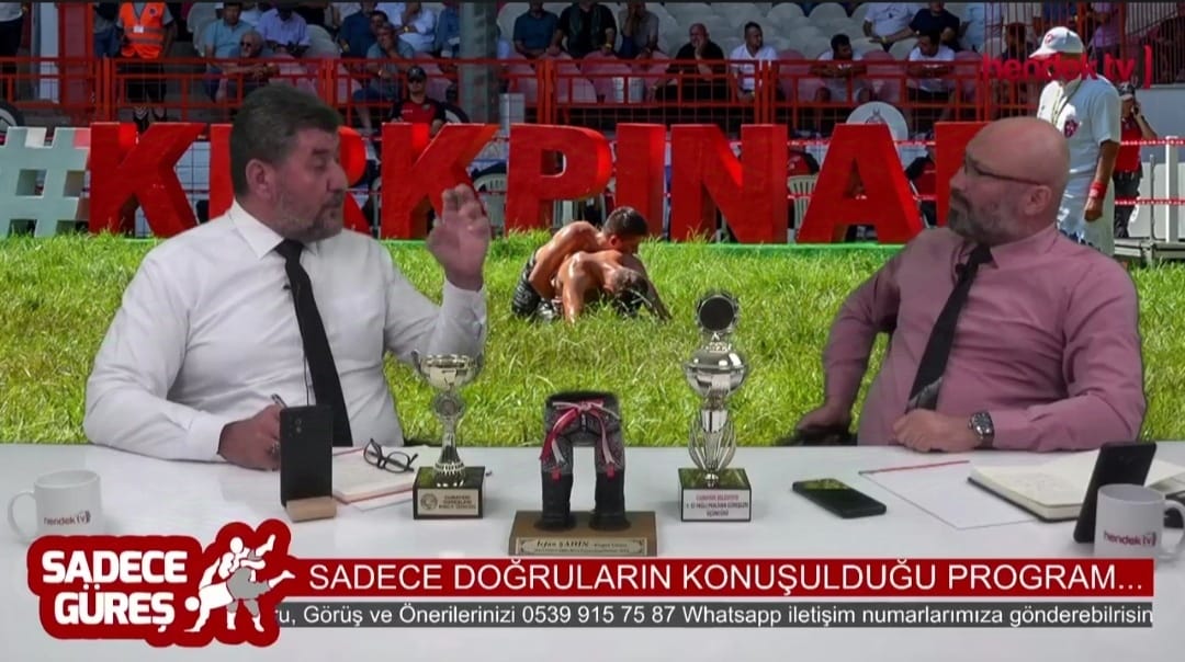 VERİLEN EMEĞİN VE ALIN TERİNİN ADIDIR SADECE GÜREŞ!